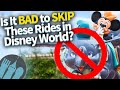 Is it Bad to Skip These Rides in Disney World?