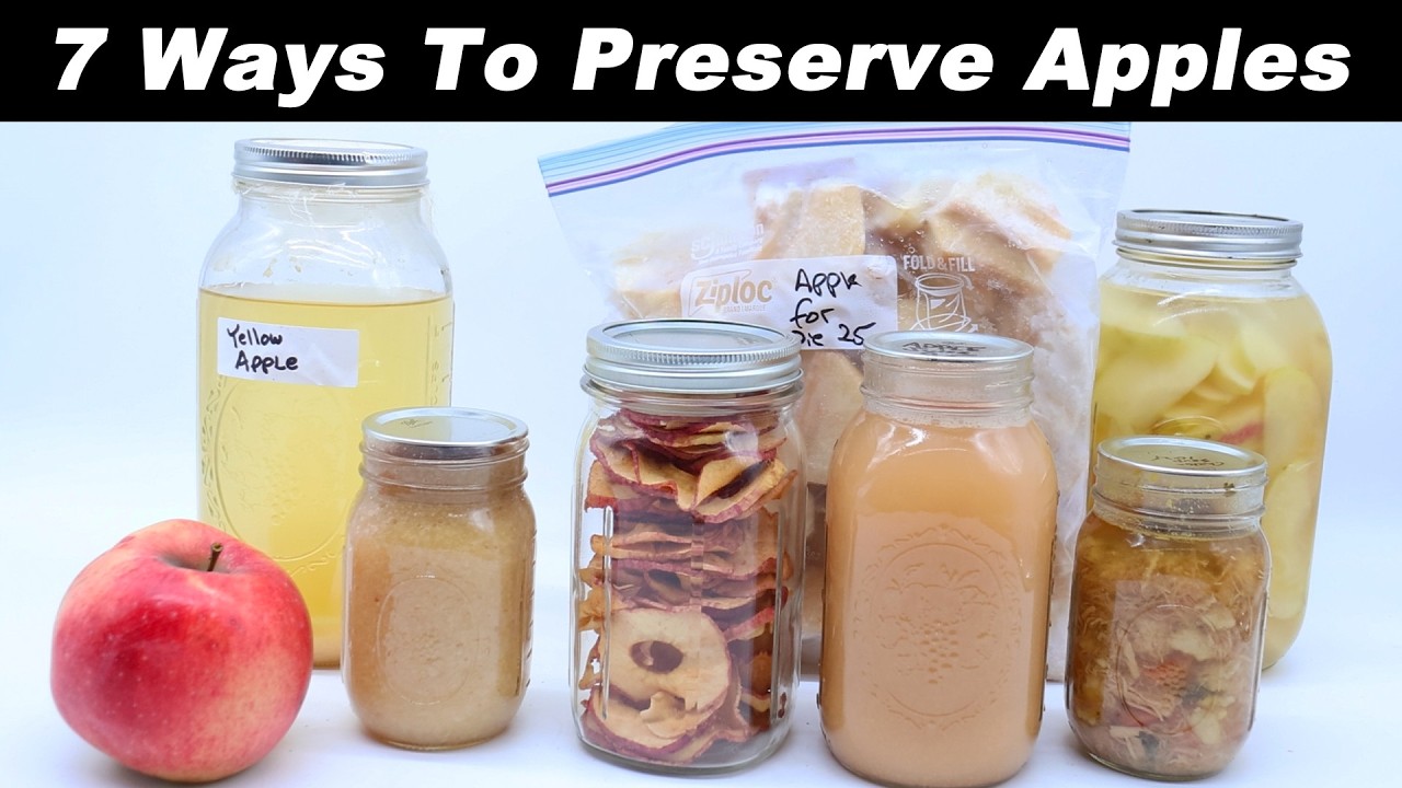 How To Preserve Apple Cider