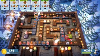 Overcooked! All You Can Eat_Festive Seasoning 1-3 4 Stars (2-player co-op)