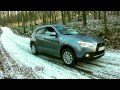 Mitsubishi asx 2wd 4wd lock awd test on snow  ice   rvr  outlander sport