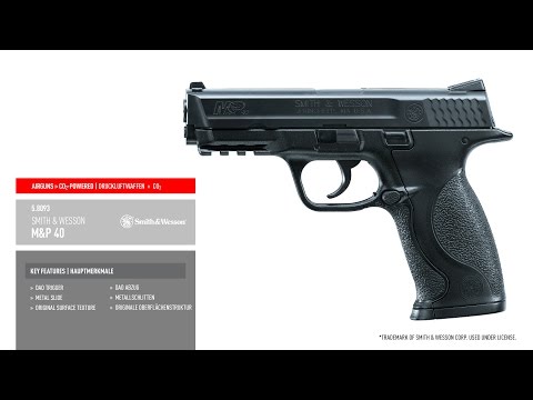 Пістолет пневматичний Umarex Smith & Wesson M & P40, відео 2
