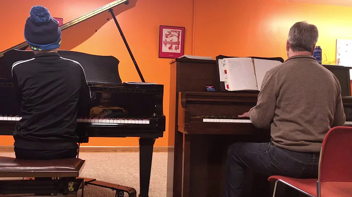 James and Tom play the blues