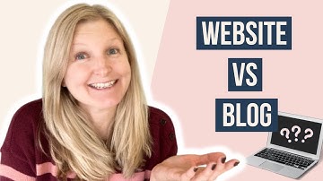 WEBSITE VS BLOG: What