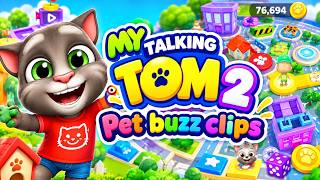 My Talking Tom 2 Brand New Board Game • 11+ Dice Rolls Gameplay Marathon screenshot 5