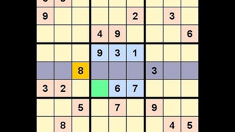 How to Solve New York Times Sudoku Hard October 7, 2022