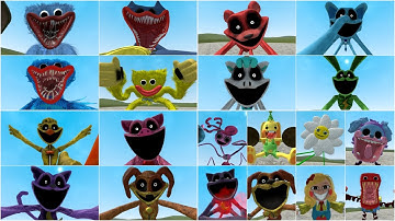 NEW ALL POPPY PLAYTIME CHAPTER 3 2 1 JUMPSCARES in Garry