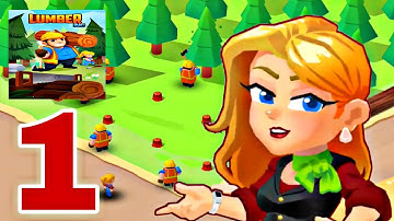 Idle Lumber Empire  -  Part 1 Gameplay Walkthrough  LILU (iOS & Android)