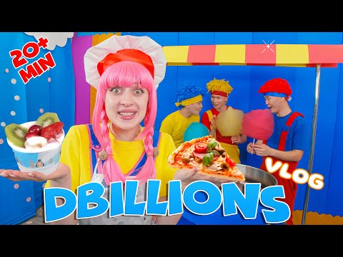 Веселая Кухня Чачи, Чики, Бумбума и Ляли | D Billions Vlog