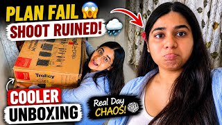 “Planned Shoot Ruined 😳 | Cooler Unboxing + Real Day Chaos | Ruchi Glam Diary” (Part-1)