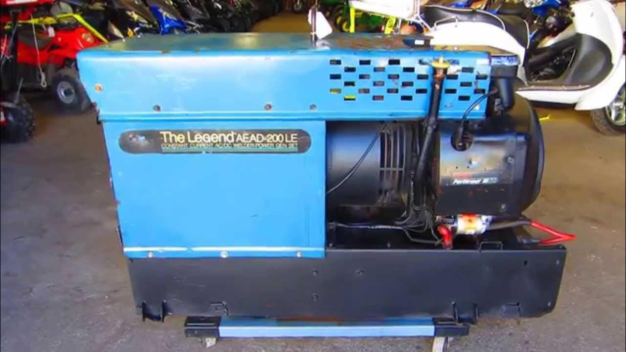 MILLER THE LEGEND AEAD-200LE Engine Driven Welding Generator