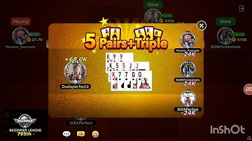 5 pairs + triple by Dude perfect 2!