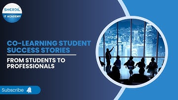 Co-Learning Students Success Stories | From Students to Professionals | Sherdil IT Academy