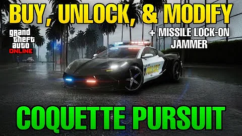 How To Buy, Unlock Trade Price, & Modify Coquette D10 Pursuit GTA 5 Online | itsduncecap