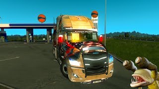 ["Freightliner Cascadia 2018", "new cascadia", "new frieghtliner truck", "ats", "truck show", "ets2", "2019 freightliner", "???????????? ?????????", "truck simulator", "ets2 mods", "ats mods", "truck mods", "ets2 1.34"]