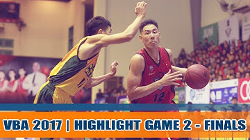 Highlight Bóng Rổ || Game 2 - Chung Kết VBA 2017: Thang Long Warriors vs Cantho Catfish 19/11