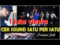 Cek sound dari pusat satu per satu sampai jadi instrument dangdut