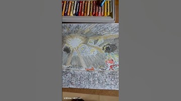 Thumbnail of แปรปรวน #tutorial #kpop #jump #ไทยนี้รักสงบแต่ถึงรบไม่ขลาด #ไทย #ศิลปิน #ศิลปะ #diy #oilpastel #art