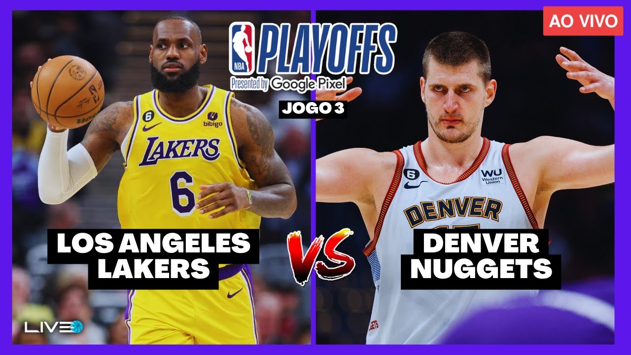 Onde assistir NBA: Los Angeles Lakers x Denver Nuggets - Jogo 2