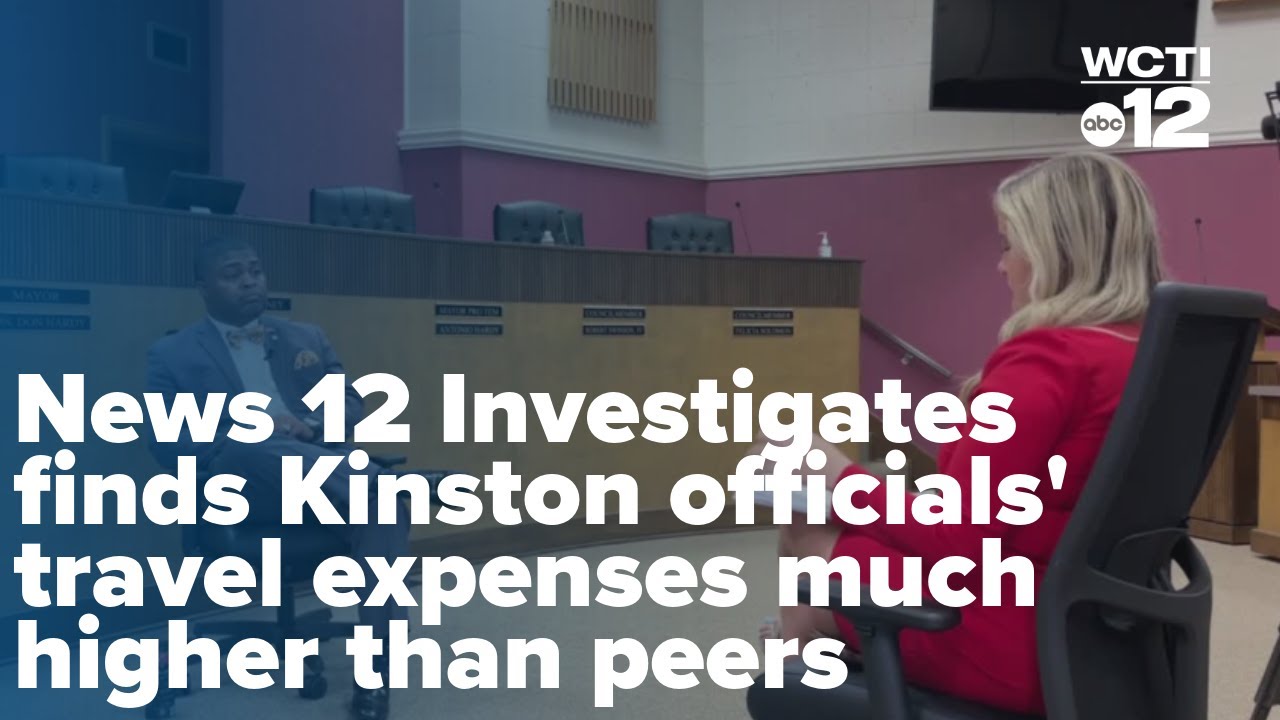 News 12 Investigates finds Kinston officials' travel expenses much higher than peers
