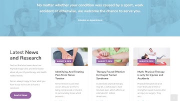 Physio - Physical Therapy and Medical Clinic WP Theme