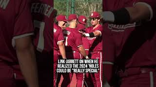 Fsu Baseball Coach Link Jarrett On When He Realized 2024 Noles Could Be Special