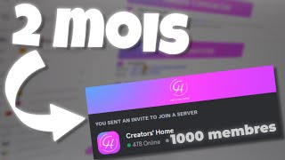 Miniature de la vidéo 1000 Membres En 2 Mois Sur Discord : Il Vous Explique Comment Faire