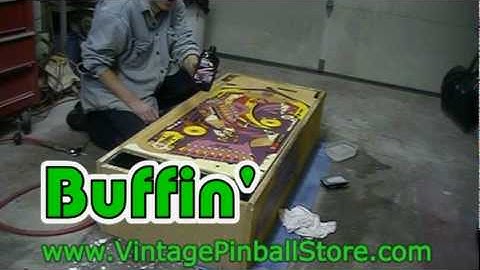 How to Clear Coat a Pinball Playfield - Part 5 (PinDude Pinball Project)