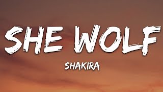 Shakira - She Wolf (Lyrics) sped up |Top Version
