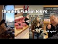 Japan vlog  exploring tokyos booktown  celebrating thanksgiving in japan  vlogmas day 3