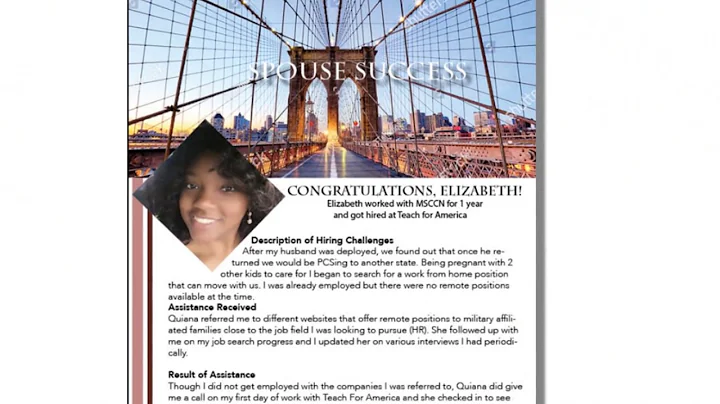 Debra Kloeppel, Military Spouse Corporate Career N...