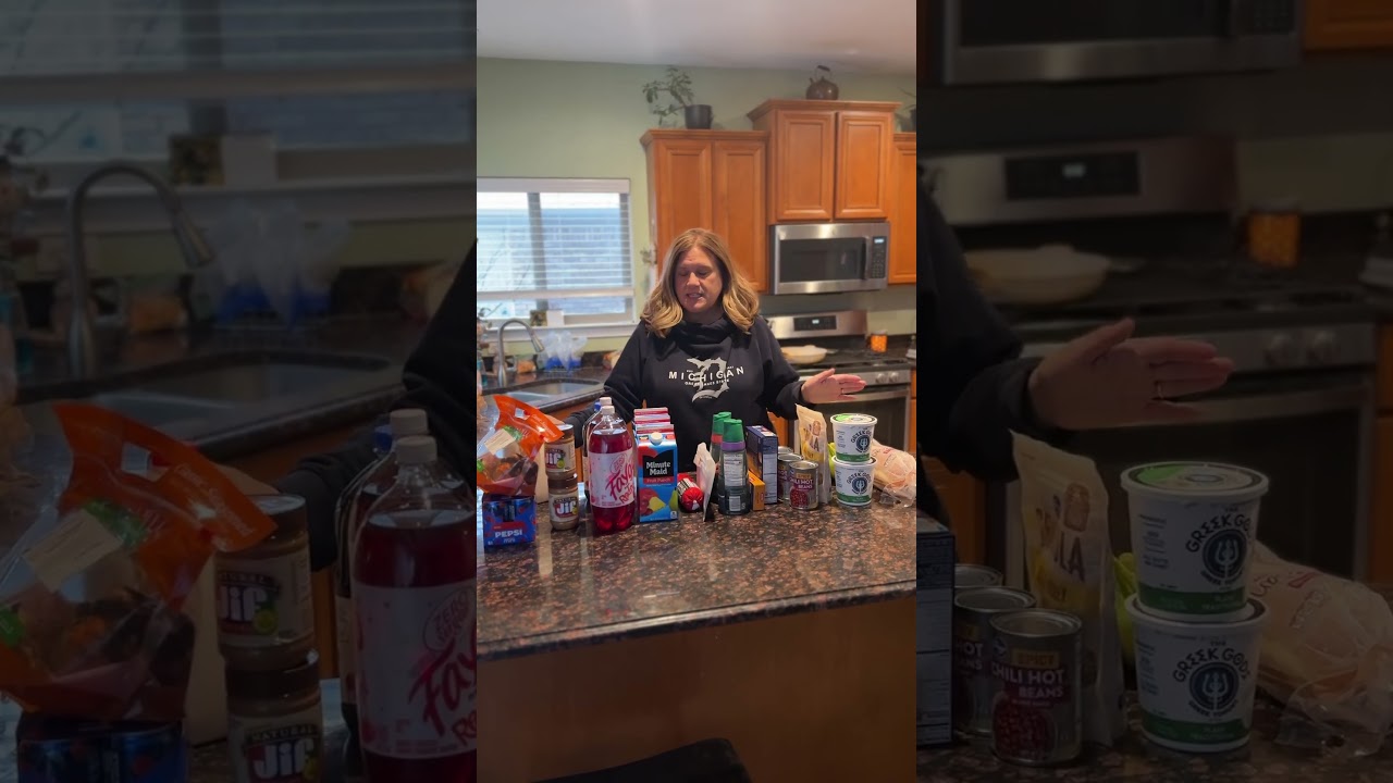 Day 25 of January No/low spend Kroger grocery haul 