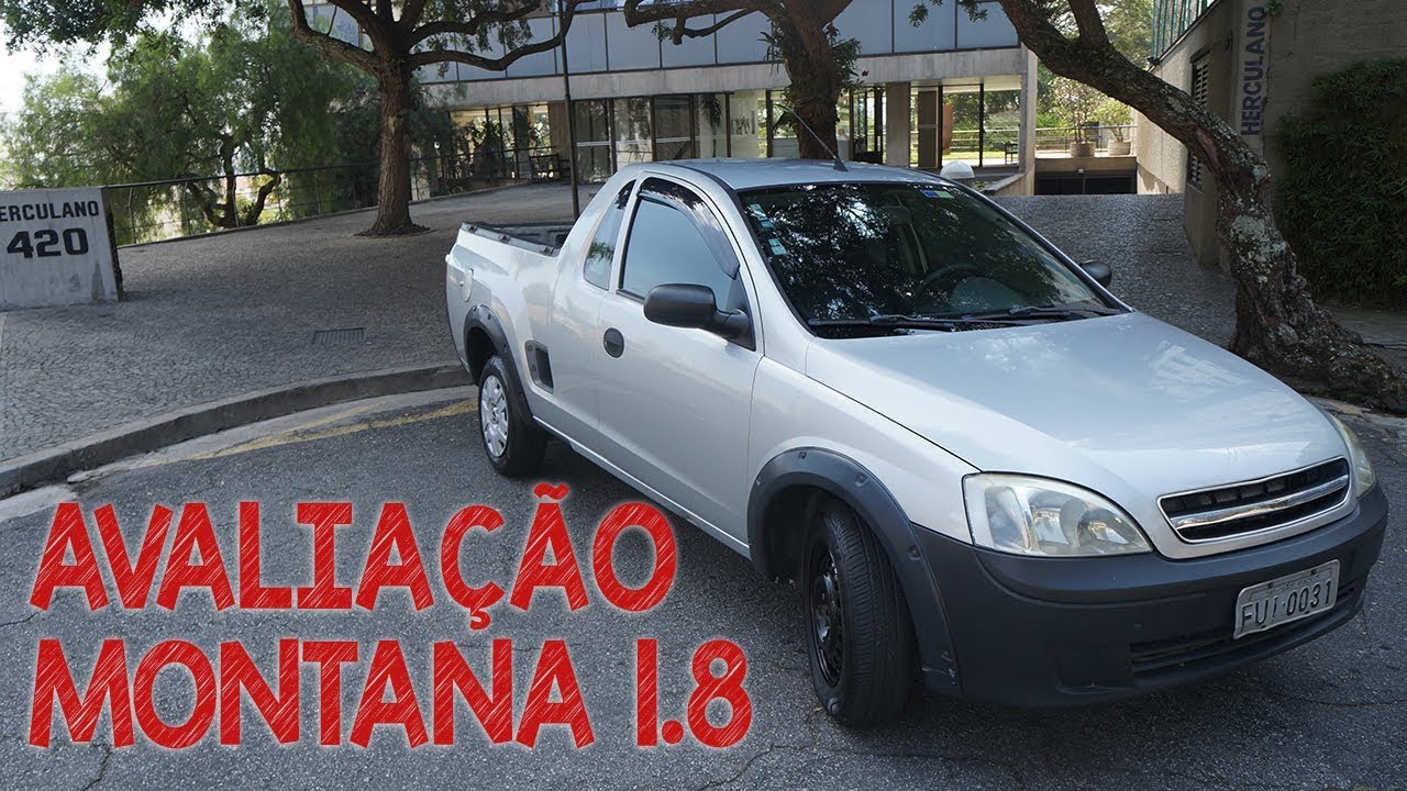 Avaliação Montana 1.8 2004 - A Pickup raiz da Chevrolet - YouTube