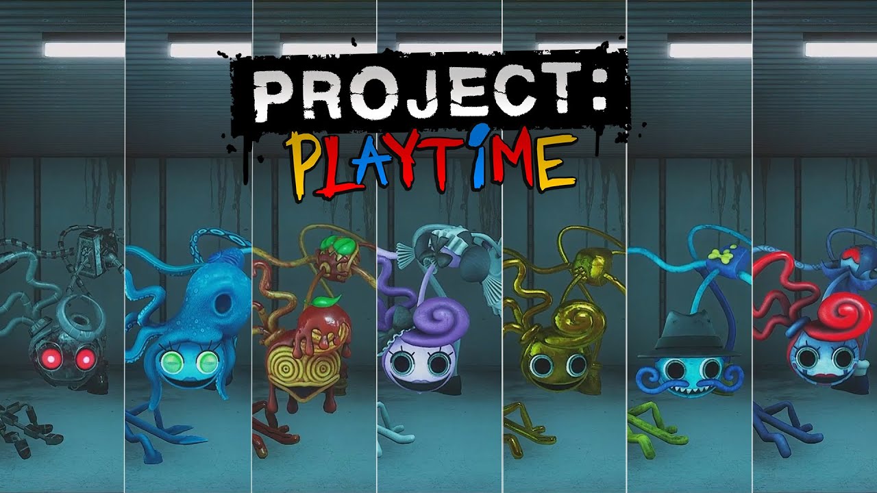 All Monsters, Unlockable Skins & Player Abilities in Project Playtime 