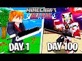 I Survived 100 Days in Minecraft Bleach Mod and Unlocked BANKAI...Here's What Happened