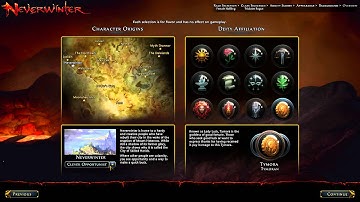 Neverwinter Online   Character Origins, Delty Affiliation