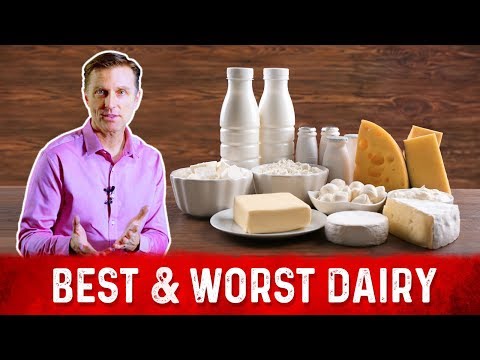 Best and Worst Dairy (Milk Products) – Dr. Berg on Dairy Products