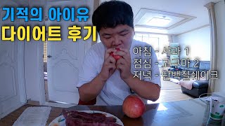 고도비만 남성의 극한 아이유 다이어트 체험기