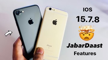 IOS 15.7.8 New Hidden Features on iPhone 6s, 7|| iPhone 7, 6s New Secret Tricks in IOS 15.7.8