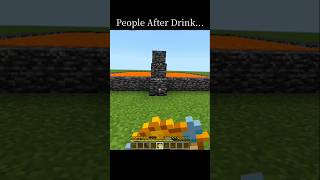 Download Lagu People After Drink... #minecraft #gaming #drink #pufferfish #shorts #goviral MP3
