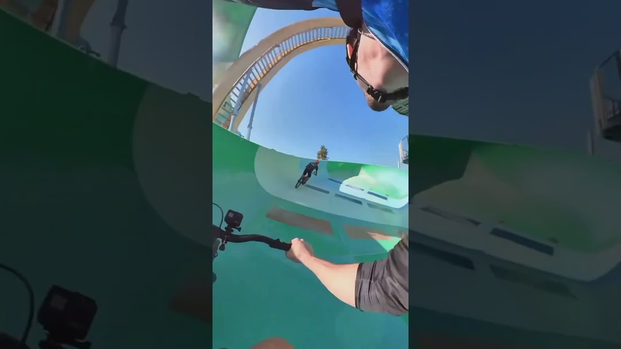 Biking An Abandoned Waterpark 