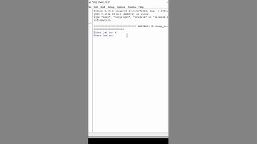 Swap two numbers in python | swap two variables in python | #shorts #trending #pythonprogram