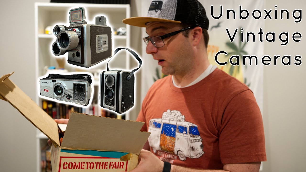 Unboxing My Grandmother's Vintage Cameras - YouTube
