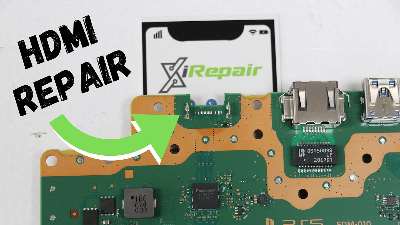 How To Repair A PlayStation 5 HDMI Port | #1 Best Repair Shop