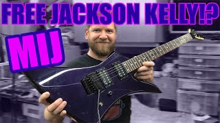 I got a FREE 90s MIJ Jackson Kelly! (Pro Series Guitar Guts VLOG 5