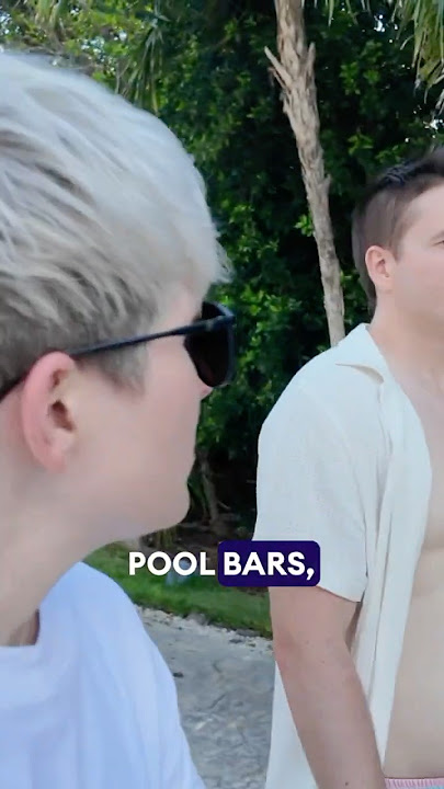 Earth, Wind, and Fire... in Cancun?! 🔥💨🌴 #ResortBars #ValentinImperial #TravelHumor