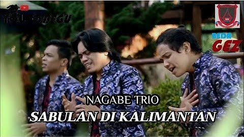 Lagu BATAK Terpopuler||Nagabe Trio - Sabulan Di Kalimantan