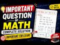 Sets ,Most Important Exam Questions Solution ✅#bitm #education #bba #