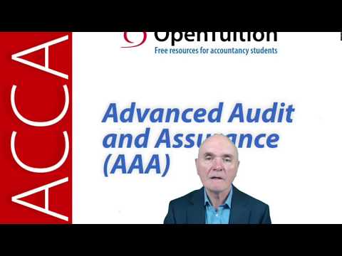 Acca Advanced Audit And Assurance Aaa Complete Free Acca - 