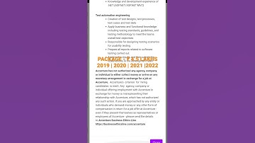 Accenture Off Campus Drive 2022 | 2021 | 2020 | 2019 | Latest Recruitment 2022 | Jobs #shorts