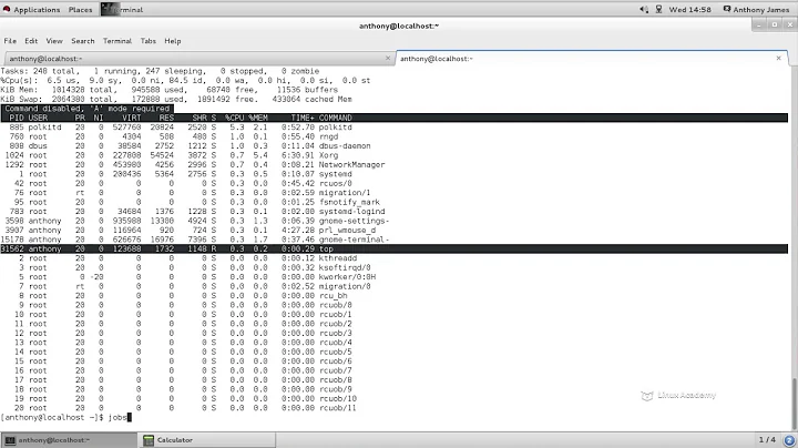 022  Identify CPU Memory Intensive Processes Adjust Process Priority with renice and kill Processes